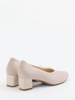 Damen Hassia – Blockabsatz-Pumps aus Veloursleder