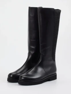 – Kniehohe Stiefel aus Kalbleder*Hassia Outlet