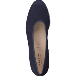 – Komfort-Ballerina aus Veloursleder*Hassia Outlet