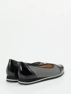 – Komfort-Ballerinas aus Textil und Lackleder*Hassia Online