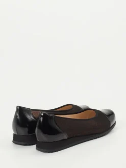 Damen Hassia – Komfort-Ballerinas aus Metallicleder