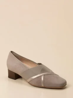 Damen Hassia – Komfortpumps aus Veloursleder