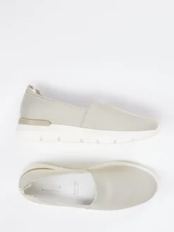 – Komfort-Slipper aus strukturiertem Textil*Hassia New