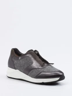 Damen Hassia – Komfort-Sneaker aus Metallicleder