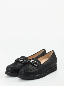 Damen Hassia – Loafer aus geprägtem Leder