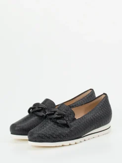 – Loafer aus geprägtem Leder*Hassia Online