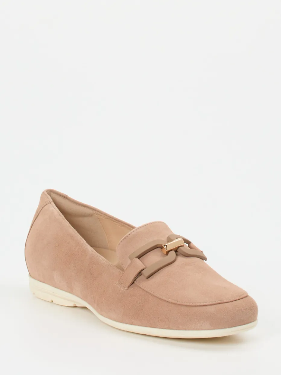 – Loafer aus Veloursleder in Rosé*Hassia Outlet