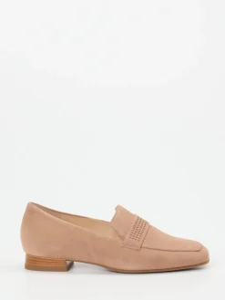 Damen Hassia – Loafer aus Veloursleder in Rosé
