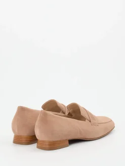 Damen Hassia – Loafer aus Veloursleder in Rosé