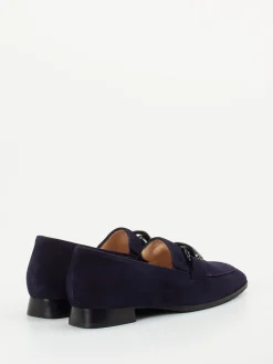 – Loafer aus Veloursleder in Dunkel*Hassia Online