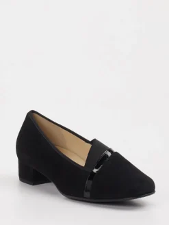 Damen Hassia – Loafer-Pumps aus Veloursleder