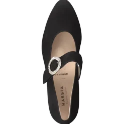 Damen Hassia – Mary Jane Pumps aus Veloursleder