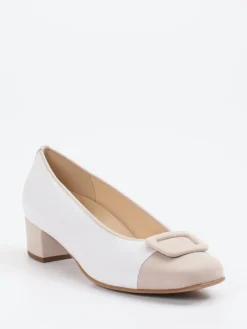 – Pumps aus Velourleder und Glattleder*Hassia Outlet