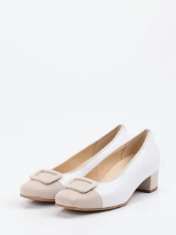 – Pumps aus Velourleder und Glattleder*Hassia Outlet