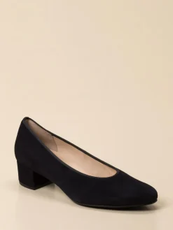 – Pumps aus Veloursleder Dunkel*Hassia Discount