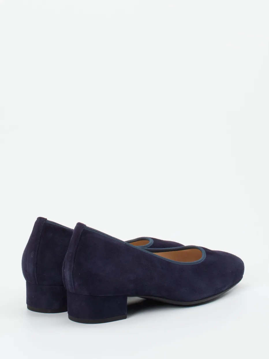 – Pumps aus Veloursleder Dunkel*Hassia Sale