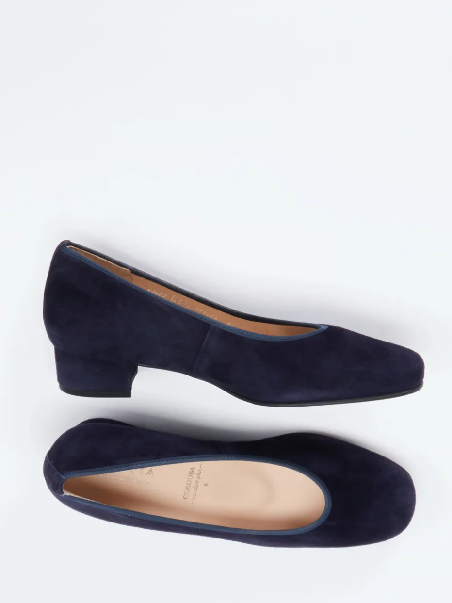 – Pumps aus Veloursleder Dunkel*Hassia Sale