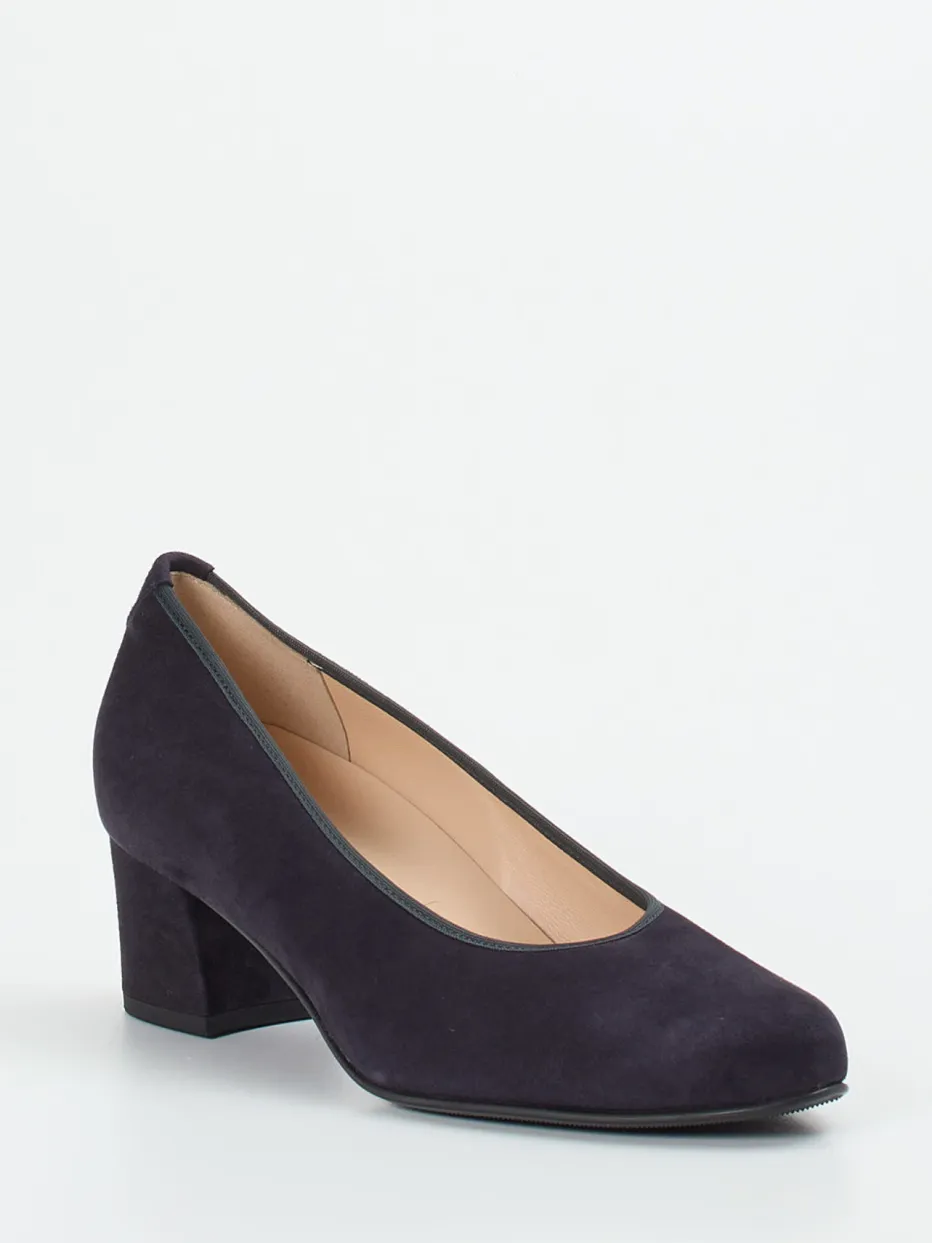 – Pumps aus Veloursleder Dunkel*Hassia Sale