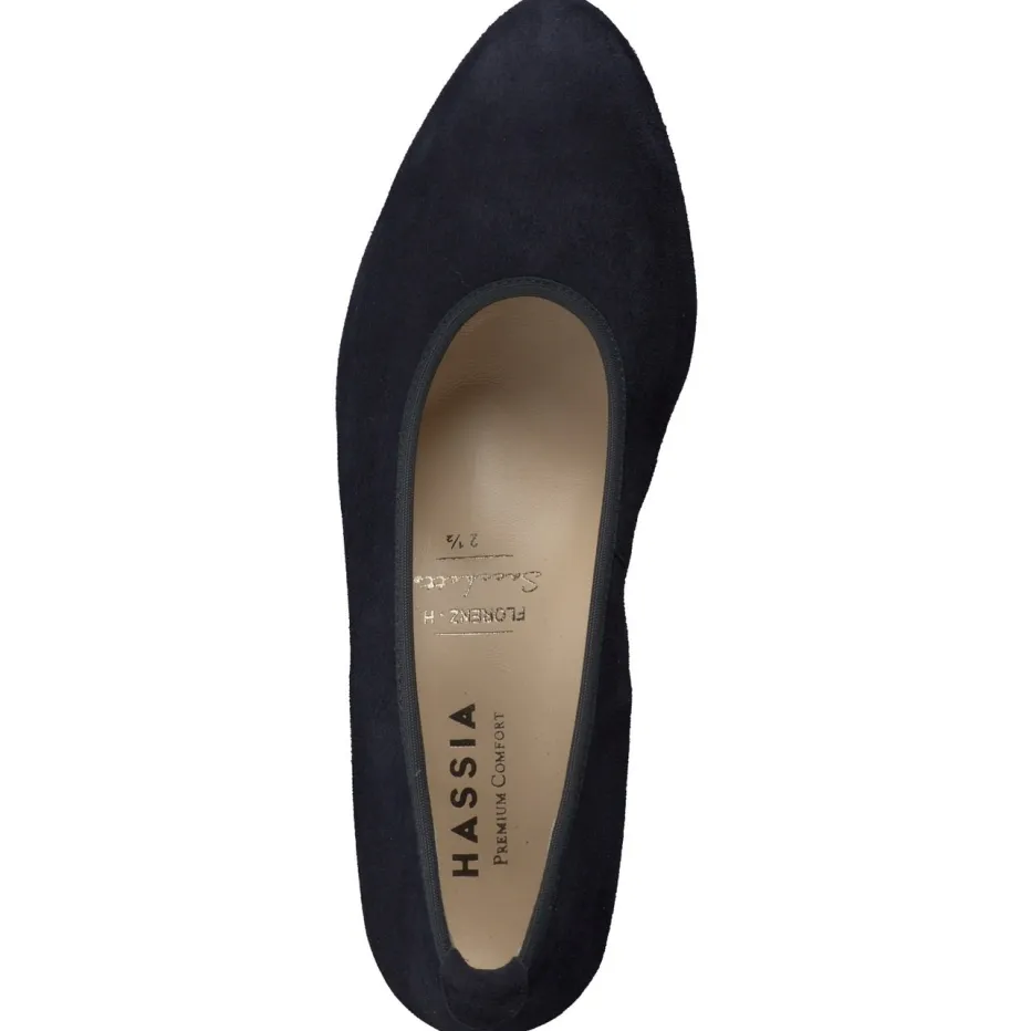 – Pumps aus Veloursleder Dunkel*Hassia Sale