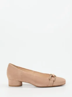 – Pumps aus Veloursleder in Sand*Hassia Discount