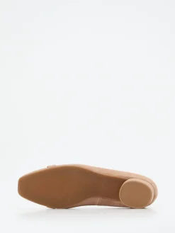 – Pumps aus Veloursleder in Sand*Hassia Discount