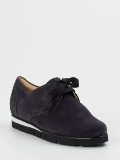 – Schnürschuh aus Veloursleder Dunkel*Hassia Clearance