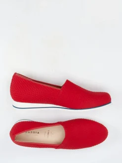 Damen Hassia – Slipper aus Textil in Signal