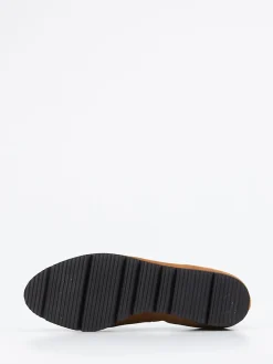 Damen Hassia – Slipper aus Veloursleder cognac