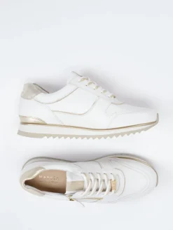 Damen Hassia – Sneaker aus Kalbleder mit Goldakzenten