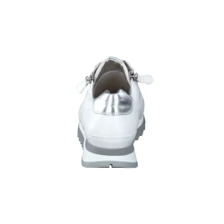 Damen Hassia – Sneaker aus Kalbleder mit Metallic-Ferse