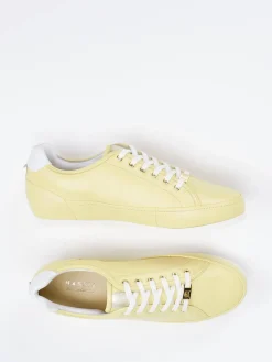 – Sneaker aus Lammleder in Pastell*Hassia