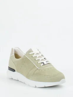 Damen Hassia – Sneaker aus Veloursleder salbei