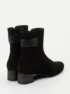 – Stiefeletten aus Veloursleder*Hassia Discount