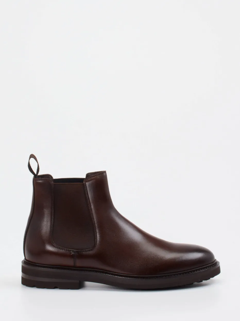 – Chelsea Boots aus Kalbleder Dunkel*Henderson Clearance