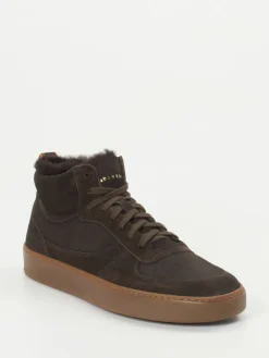 Herren Henderson – High-Top Sneaker aus Veloursleder