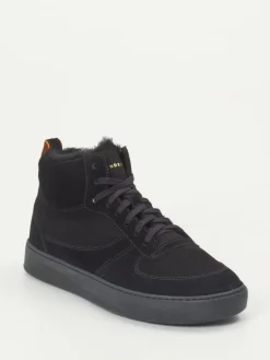 Herren Henderson – High-Top Sneaker aus Veloursleder