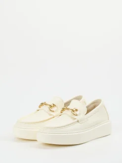 Damen Henderson – Loafer aus Kalbleder in Creme