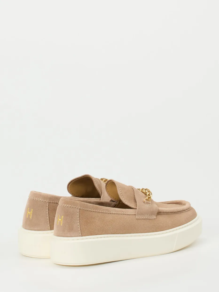 – Loafer aus Veloursleder Sandbeige*Henderson Best