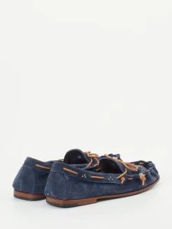 – Mokassins aus Veloursleder Dunkel*Henderson Online