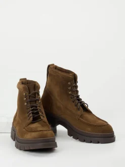 Herren Henderson – Schnürboots aus Veloursleder