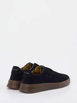 Herren Henderson – Slip-On Sneaker aus Nubukleder dunkel