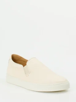– Slip-On Sneaker aus Hirschleder creme*Henderson Discount