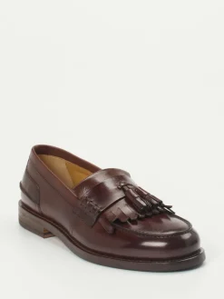 Herren Henderson – Tassel Loafer aus Kalbleder Bordeaux