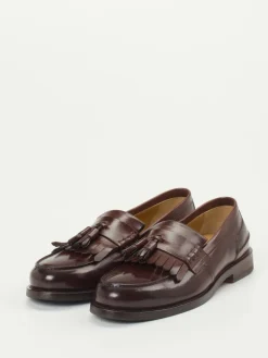 Herren Henderson – Tassel Loafer aus Kalbleder Bordeaux