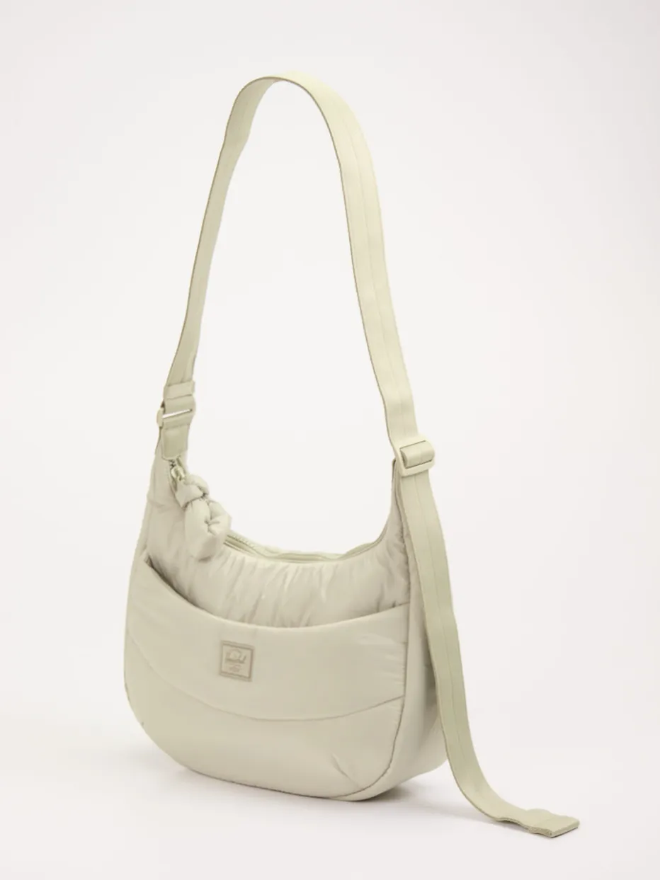 Damen Herschel – Hobo Bag aus Textil in Cremeweiß