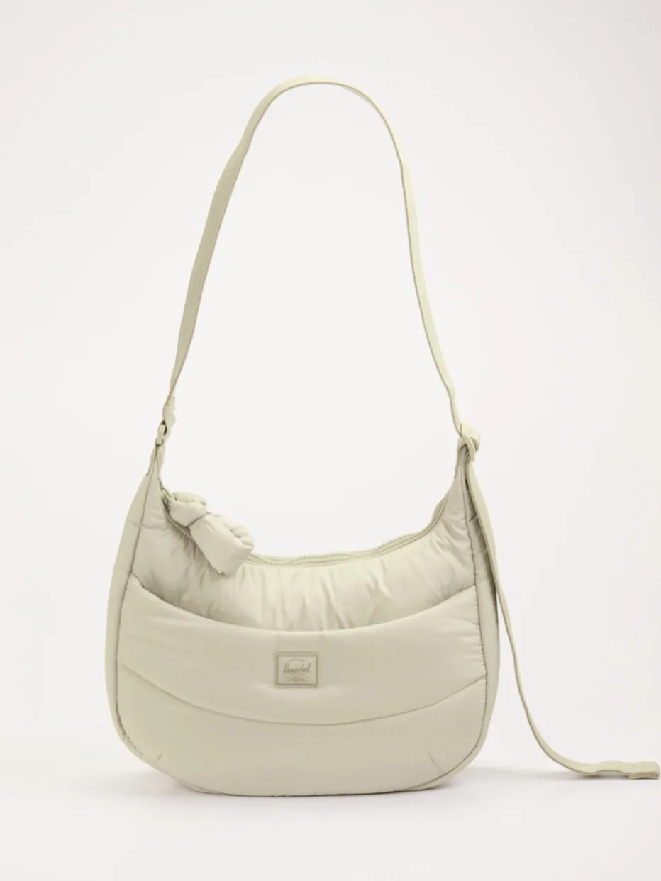 Damen Herschel – Hobo Bag aus Textil in Cremeweiß