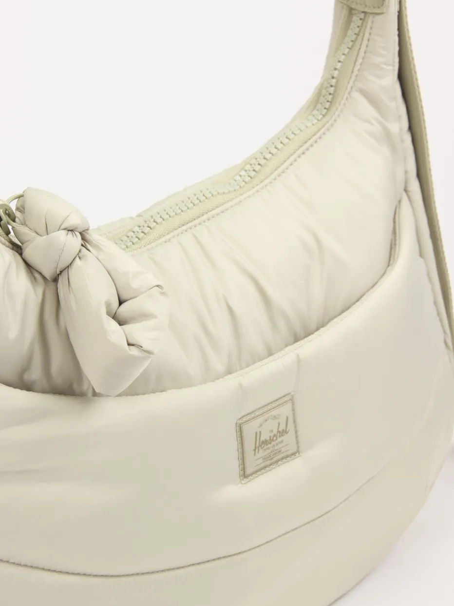 Damen Herschel – Hobo Bag aus Textil in Cremeweiß