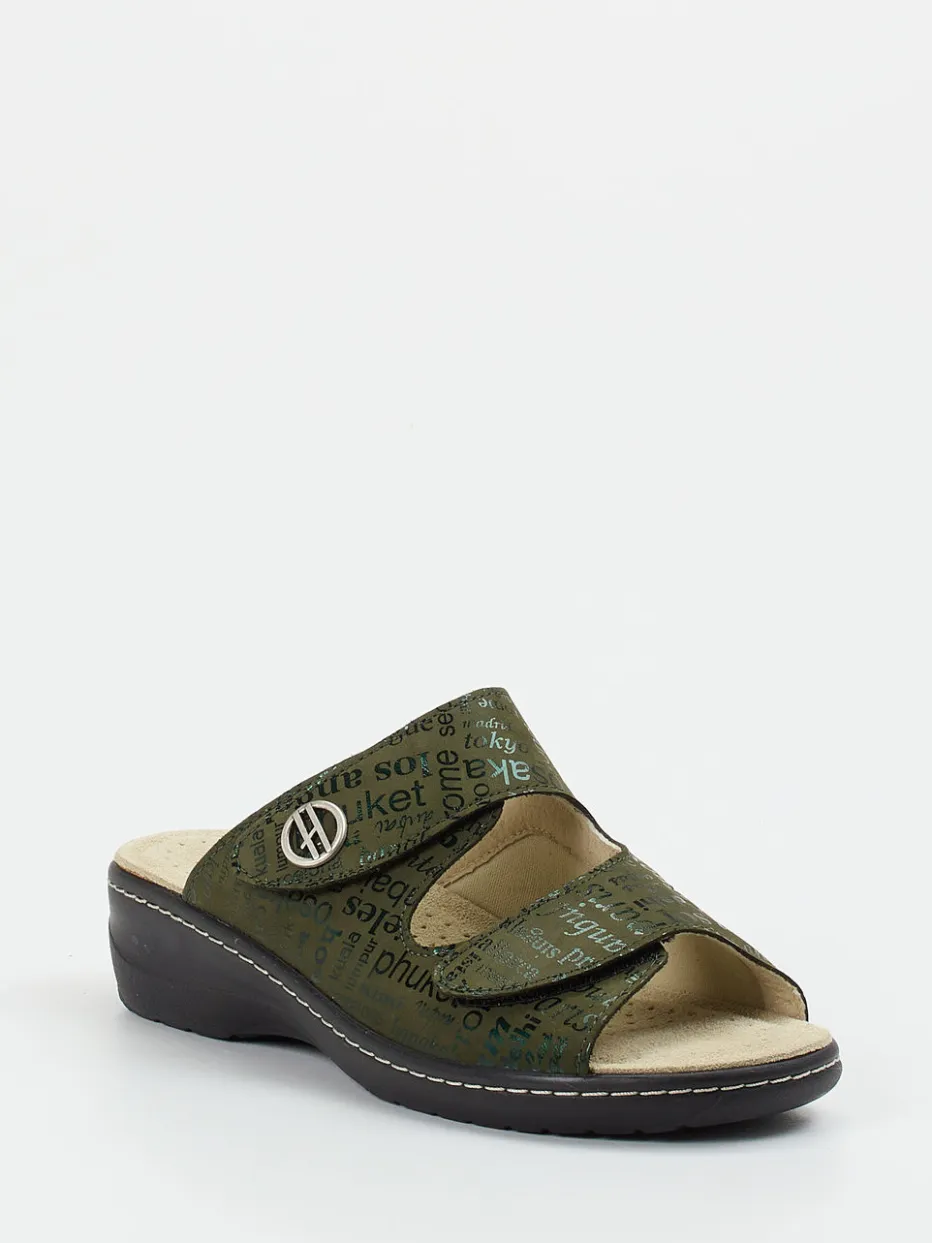 – Komfort-Pantolette aus geprägtem Leder*Hickersberger Best