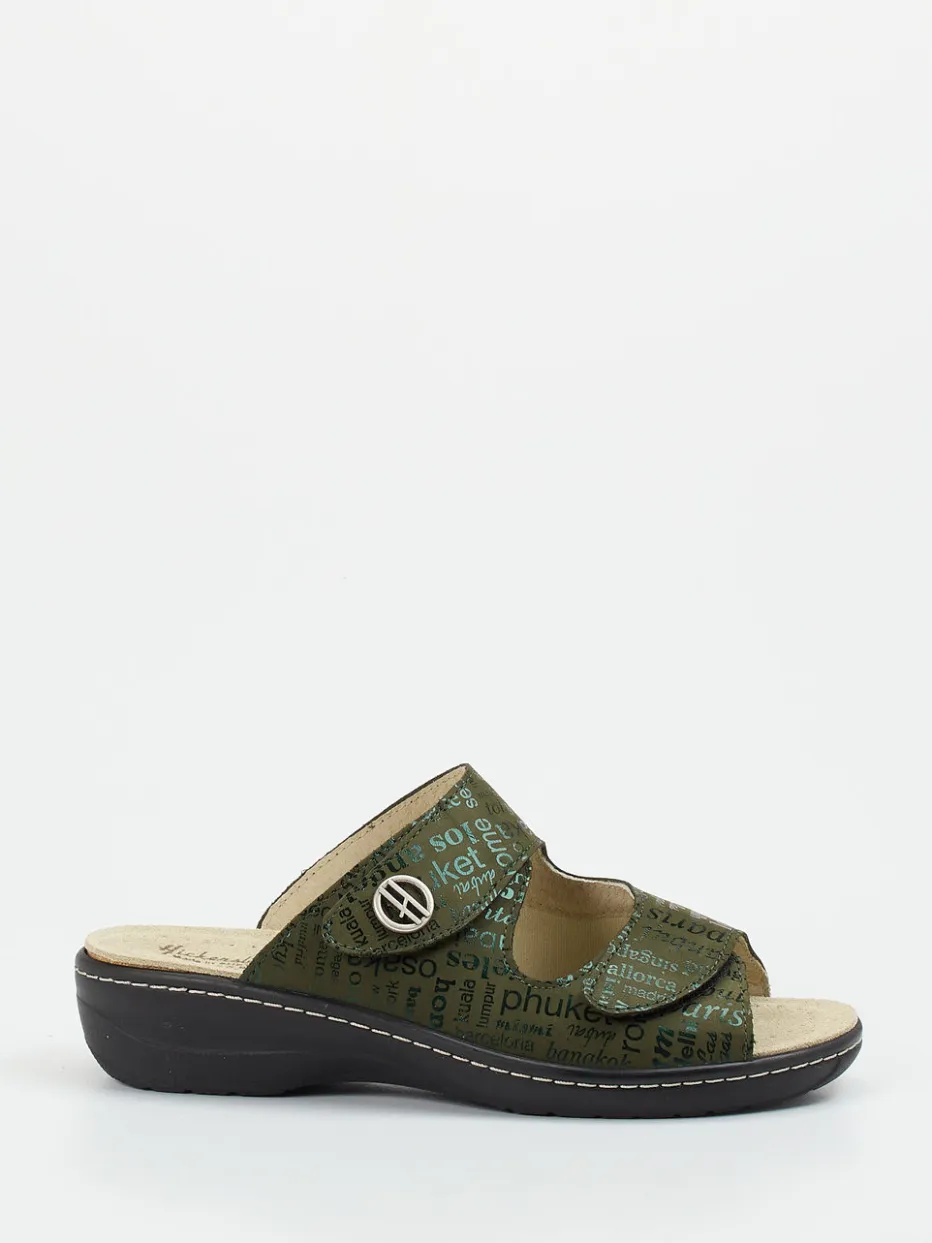 – Komfort-Pantolette aus geprägtem Leder*Hickersberger Best