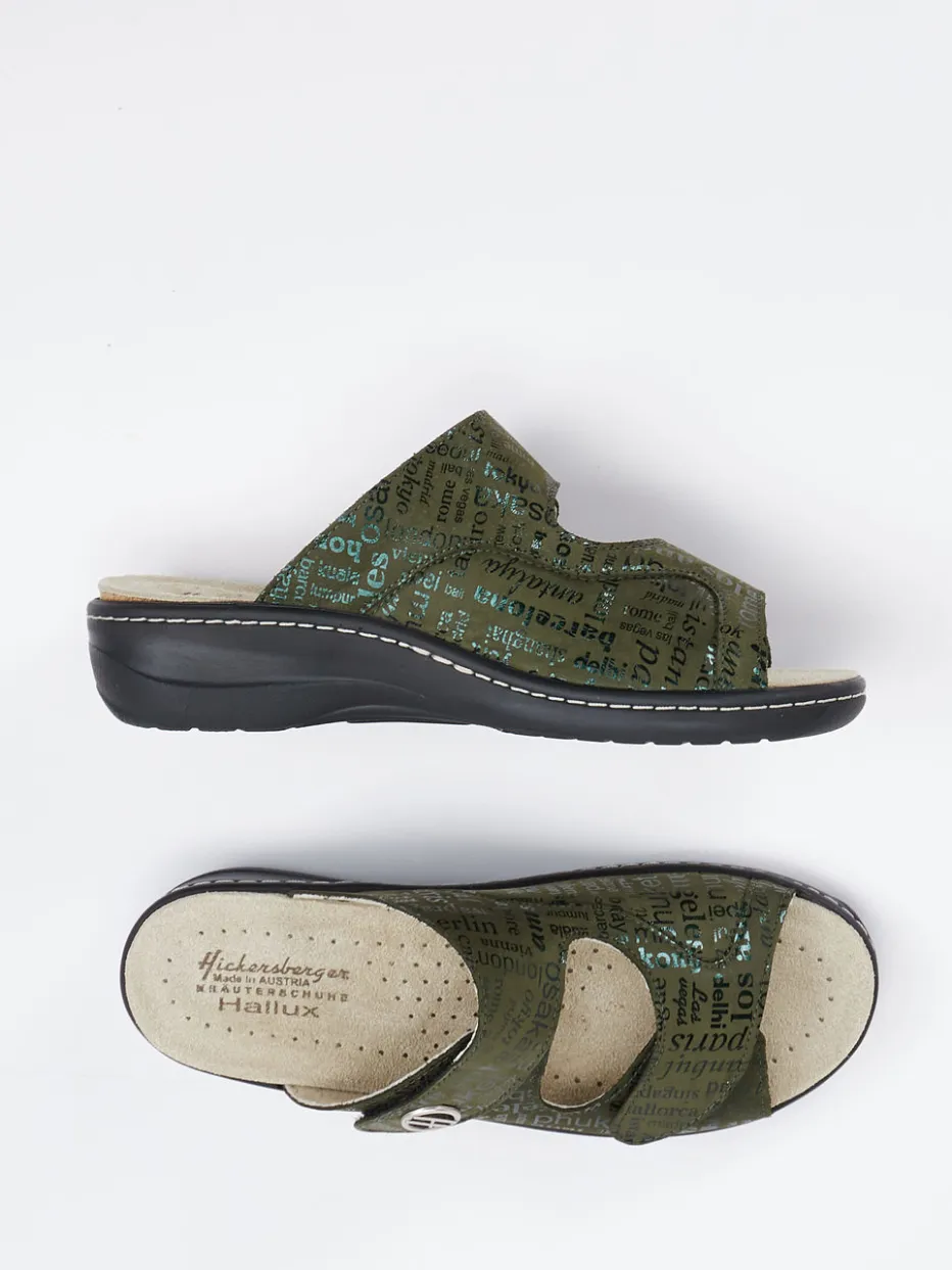 – Komfort-Pantolette aus geprägtem Leder*Hickersberger Best